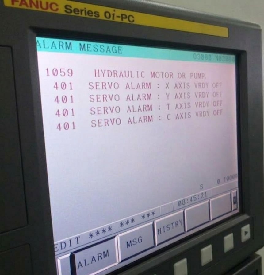 Fanuc Alarm 401